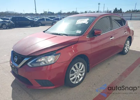 2017 Nissan Sentra Sv from USA, damaged, VIN 3N1AB7AP2HY298767
